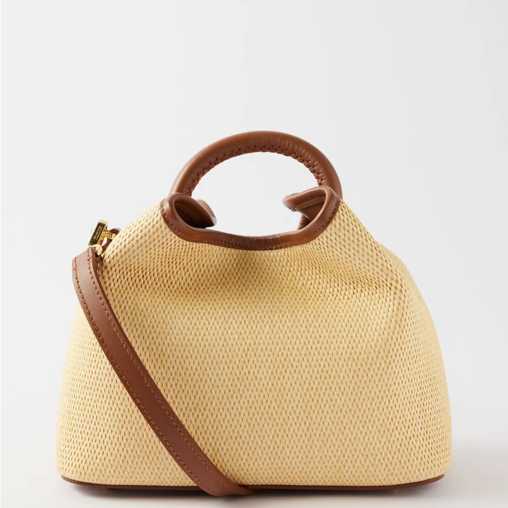 Elleme baozi bag in raffia